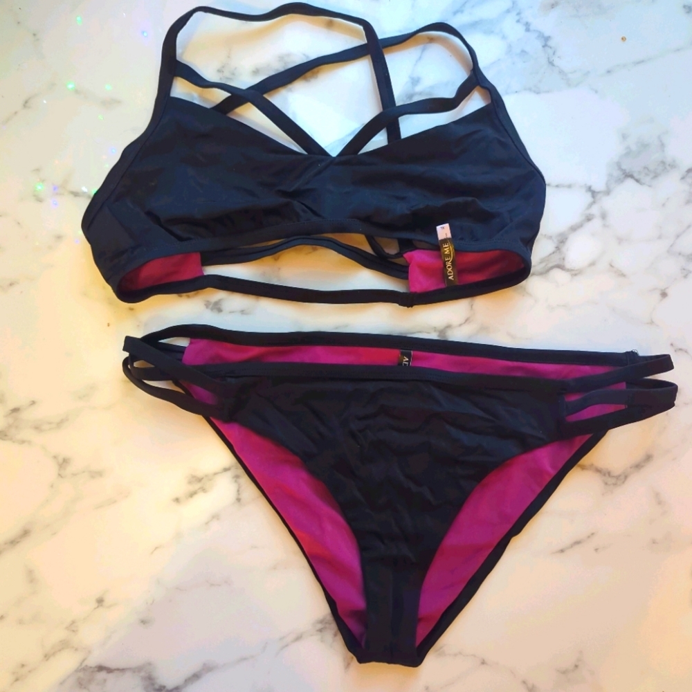 👙XL Adore Me Black Bikini